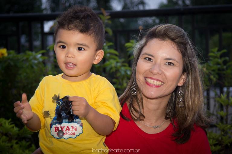 Fotografia de Aniversário Infantil - Banho de Arte