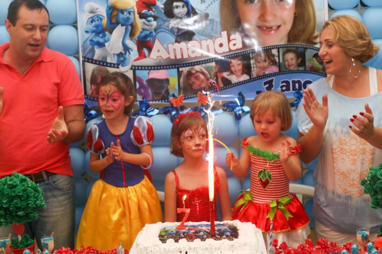 Fotografia de Aniversário Infantil - Banho de Arte