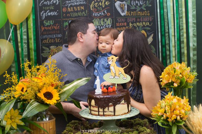 Fotografia de Aniversário Infantil - Banho de Arte