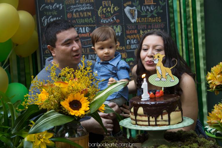 Fotografia de Aniversário Infantil - Banho de Arte