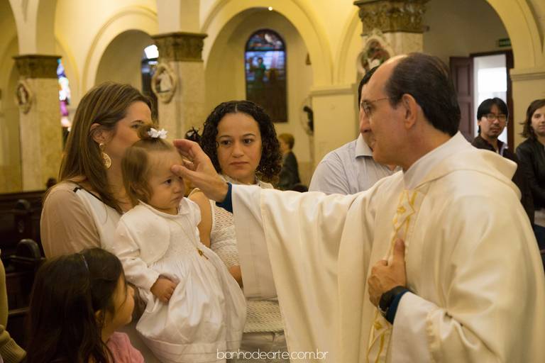 Fotografia de Batizado - Banho de Arte