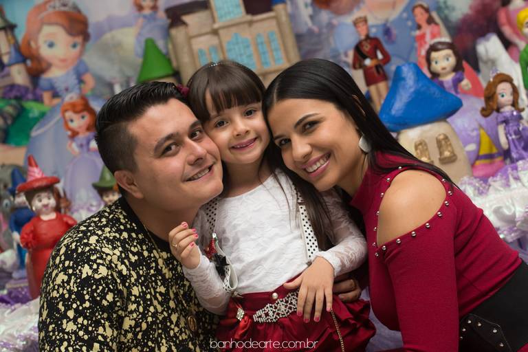 Fotografia de Aniversário Infantil - Banho de Arte