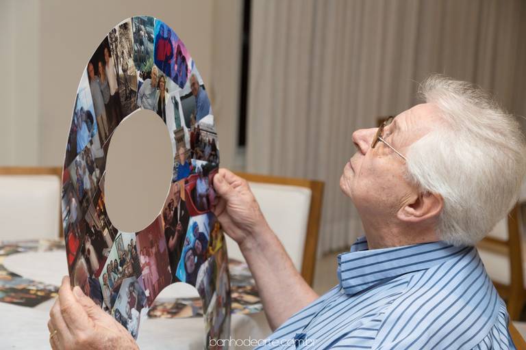 Fotografia de Aniversário Adulto - Banho de Arte