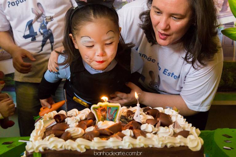 Fotografia de Aniversário Infantil - Banho de Arte