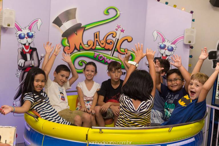 Fotografia de Aniversário Infantil - Banho de Arte