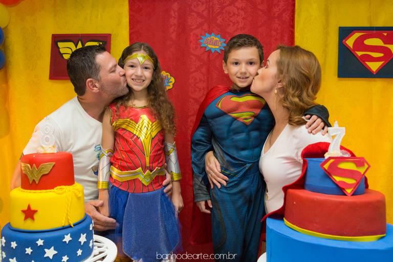 Fotografia de Aniversário Infantil - Banho de Arte