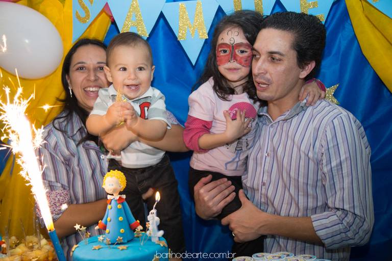 Fotografia de Aniversário Infantil - Banho de Arte