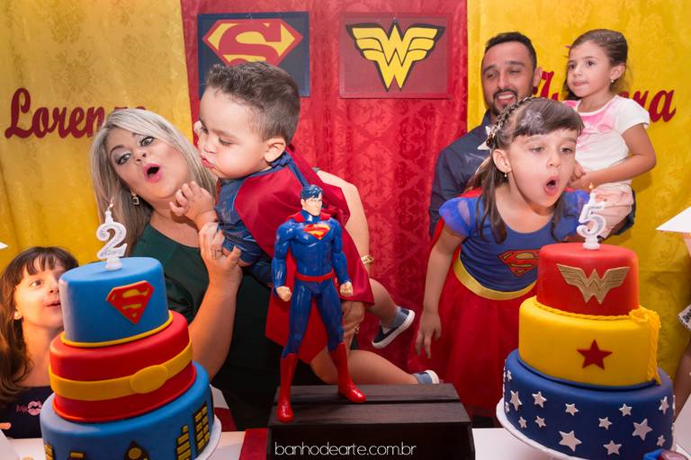 Fotografia de Aniversário Infantil - Banho de Arte