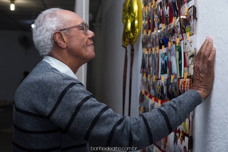 Fotografia de Aniversário Adulto - Banho de Arte