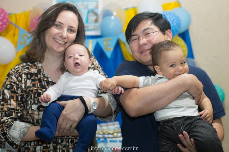 Fotografia de Aniversário Infantil - Banho de Arte