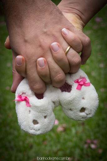 Fotografia de Gestante - Banho de Arte