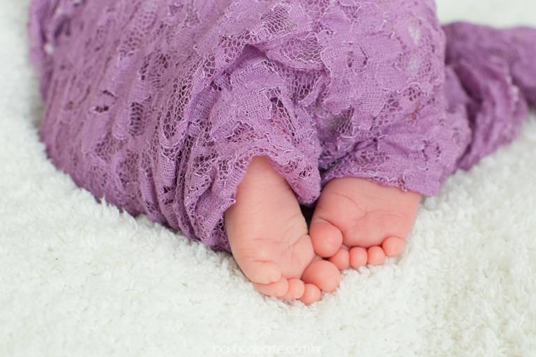 Fotografia de Recém-Nascidos (newborn) - Banho de Arte