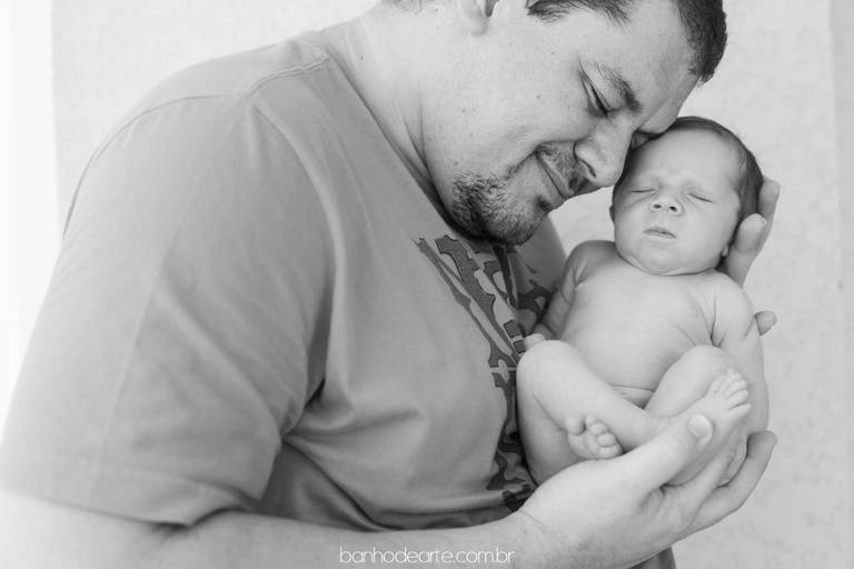 Fotografia de Recém-Nascidos (newborn) - Banho de Arte