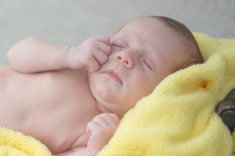 Fotografia de Recém-Nascidos (newborn) - Banho de Arte