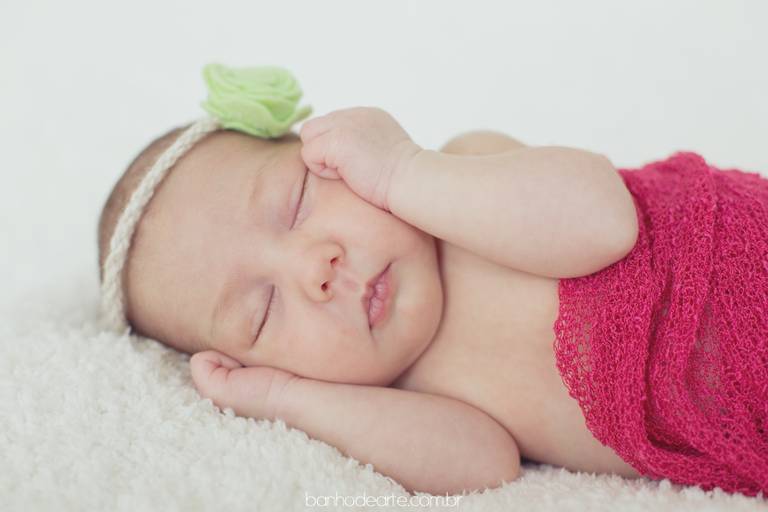 Fotografia de Recém-Nascidos (newborn) - Banho de Arte