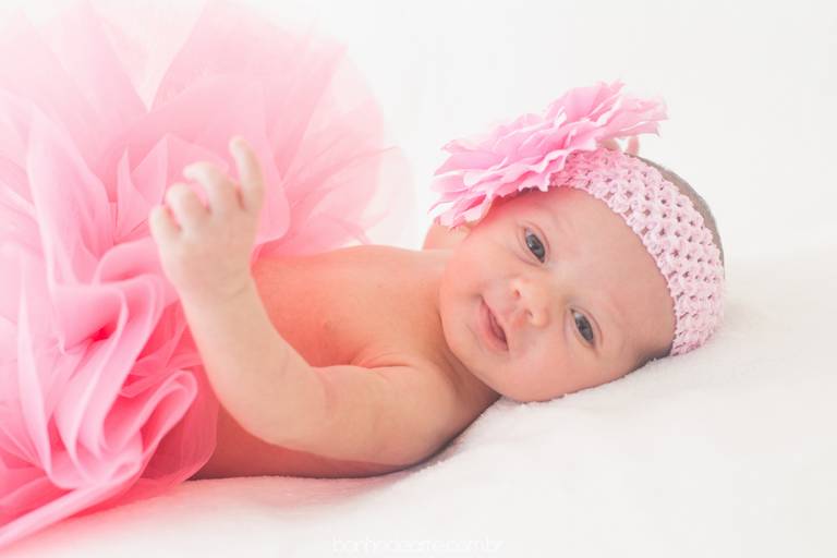 Fotografia de Recém-Nascidos (newborn) - Banho de Arte