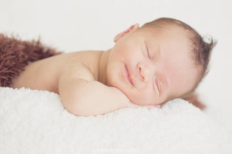 Fotografia de Recém-Nascidos (newborn) - Banho de Arte