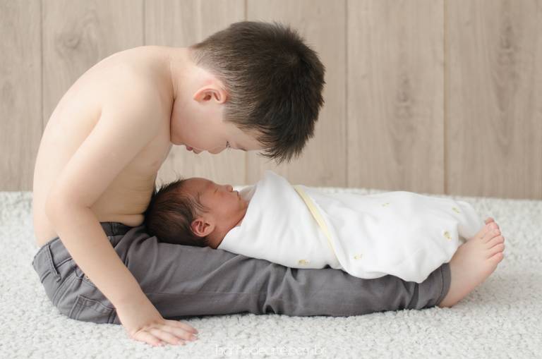 Fotografia de Recém-Nascidos (newborn) - Banho de Arte