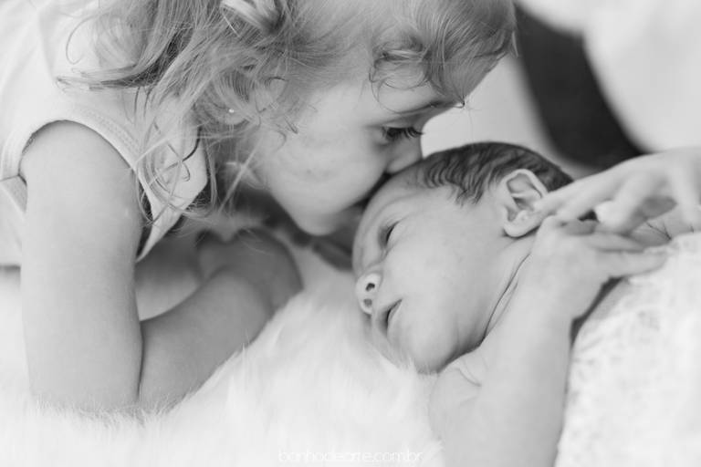 Fotografia de Recém-Nascidos (newborn) - Banho de Arte