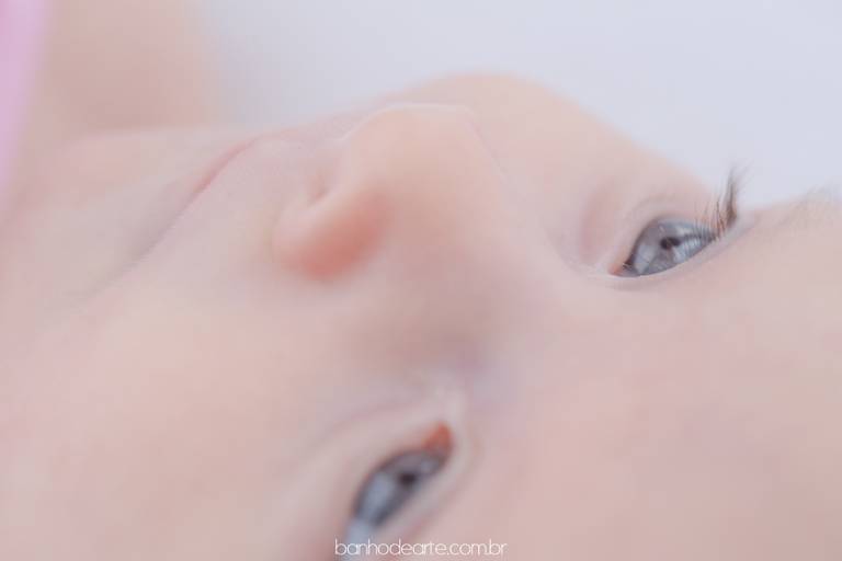 Fotografia de Recém-Nascidos (newborn) - Banho de Arte