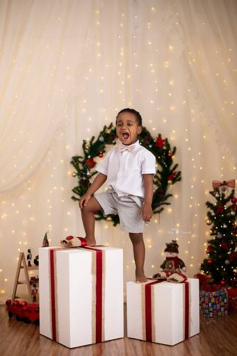 ensaio temático de natal 