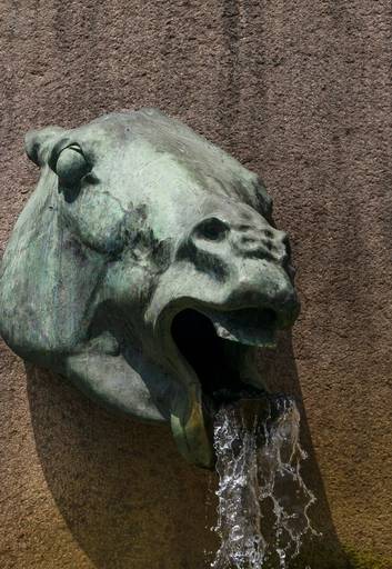 Largo da Ordem Square horse head Curitiba Paraná Brazil