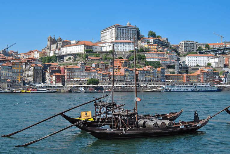 Rabelo boat, Douro - Porto Portugal