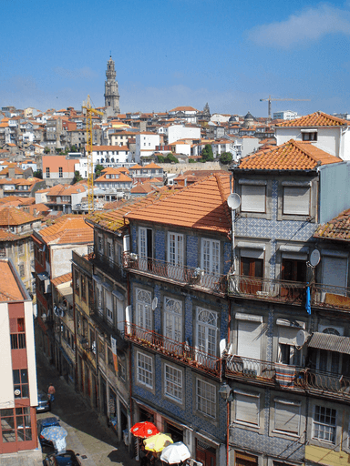 Cityscape of Porto Portugal