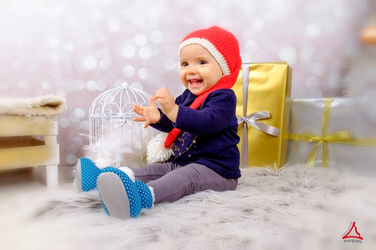 Mafalda na sessão fotográfica