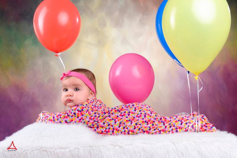 Matilde com na sessão fotográfica de Arouca