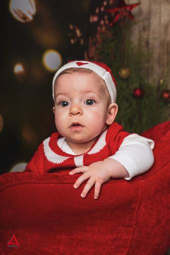 Margarida na sessão fotográfica