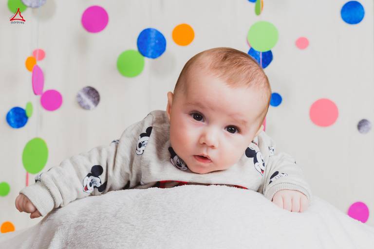 Guilherme na sessão fotográfica de carnaval