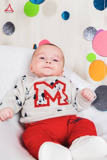 Guilherme na sessão fotográfica