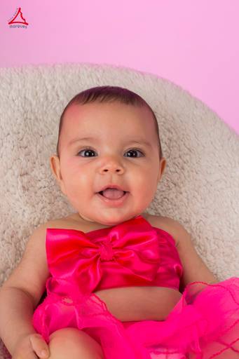 Leonor na sessão de carnaval