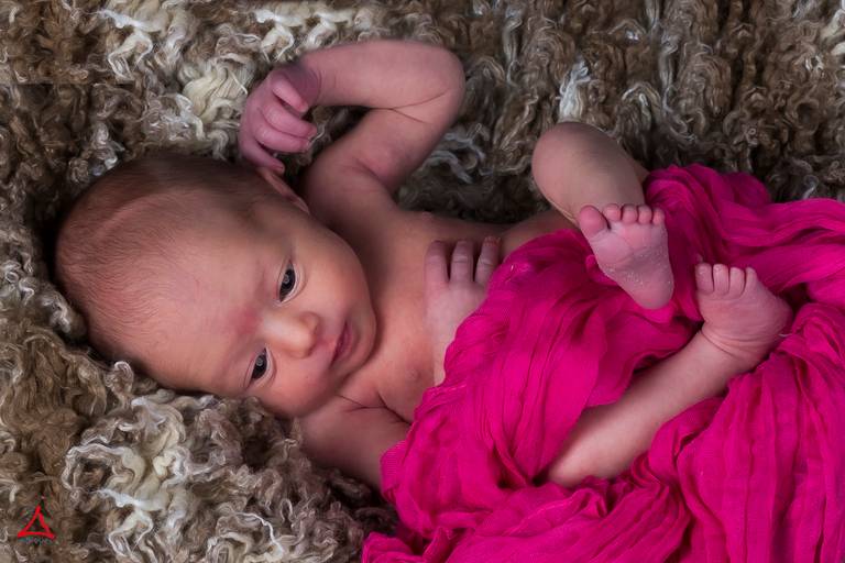 Menina com 10 dias de vida