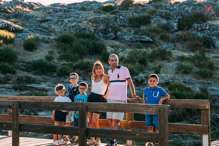 Sessão fotográfica de família