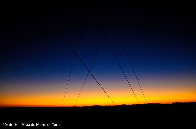 Por do sol em Barra da Estiva