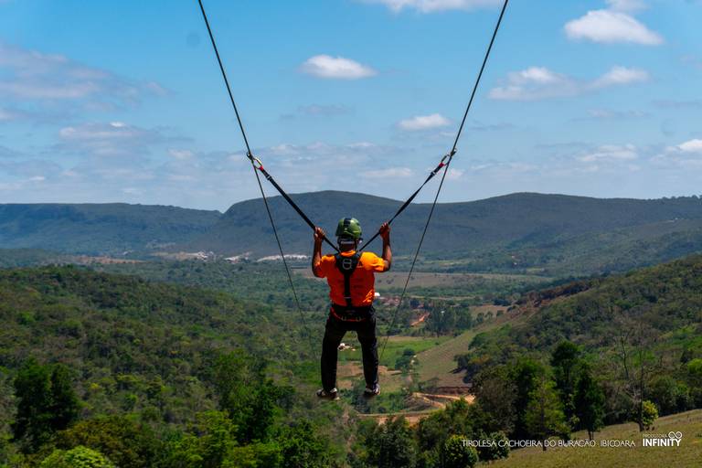 Tirolesa Cachoeira do Buracão