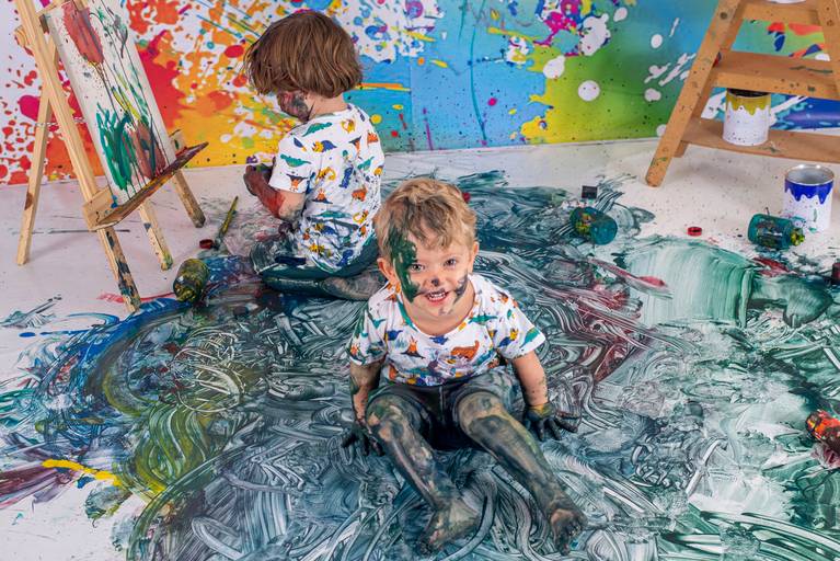 Ensaio Dia das Crianças Benjamin e Heitor