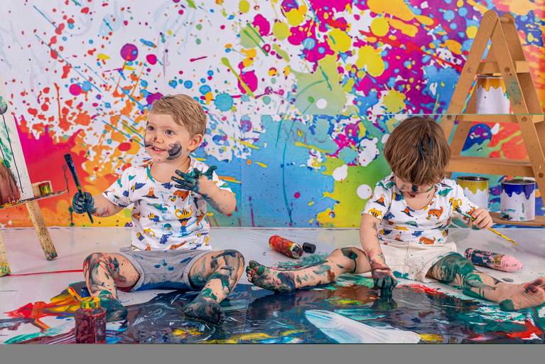 Ensaio Dia das Crianças Benjamin e Heitor