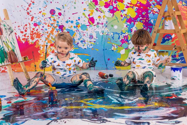 Ensaio Dia das Crianças Benjamin e Heitor