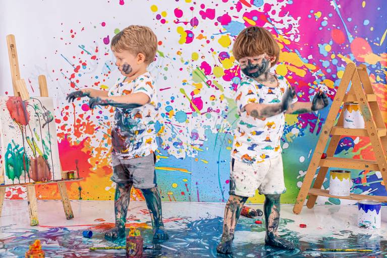 Ensaio Dia das Crianças Benjamin e Heitor