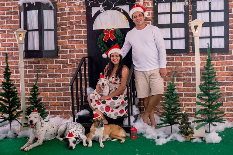 Ensaio de Natal - Fran e Eu