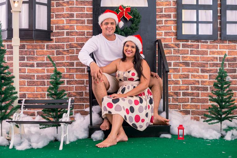 Ensaio de Natal - Fran e Eu