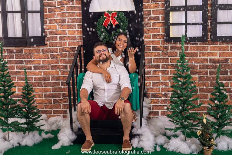 Ensaio de Natal - Luz e Danilo