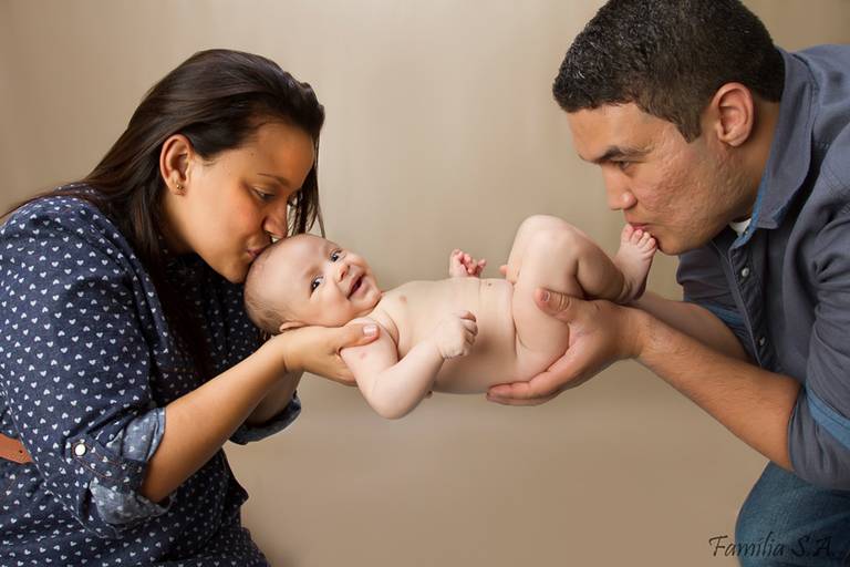 Fotografia de Bebês 3 meses