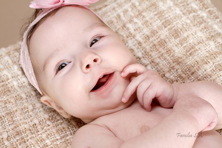 Fotografia de Bebês 3 meses