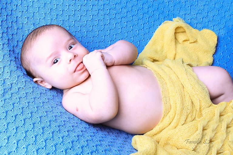 Fotografia de Bebês 3 meses