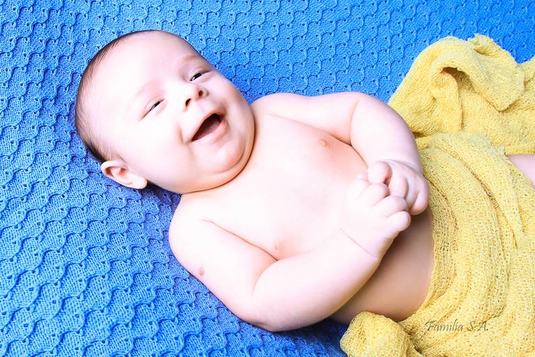 Fotografia de Bebês 3 meses