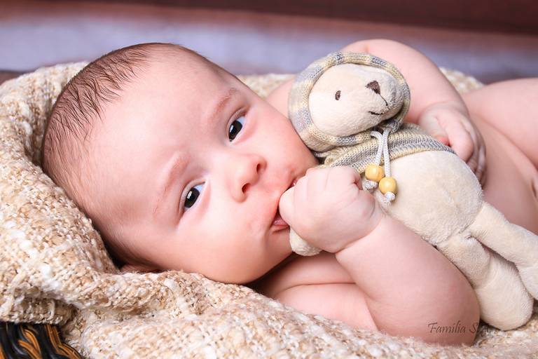 Fotografia de Bebês 3 meses